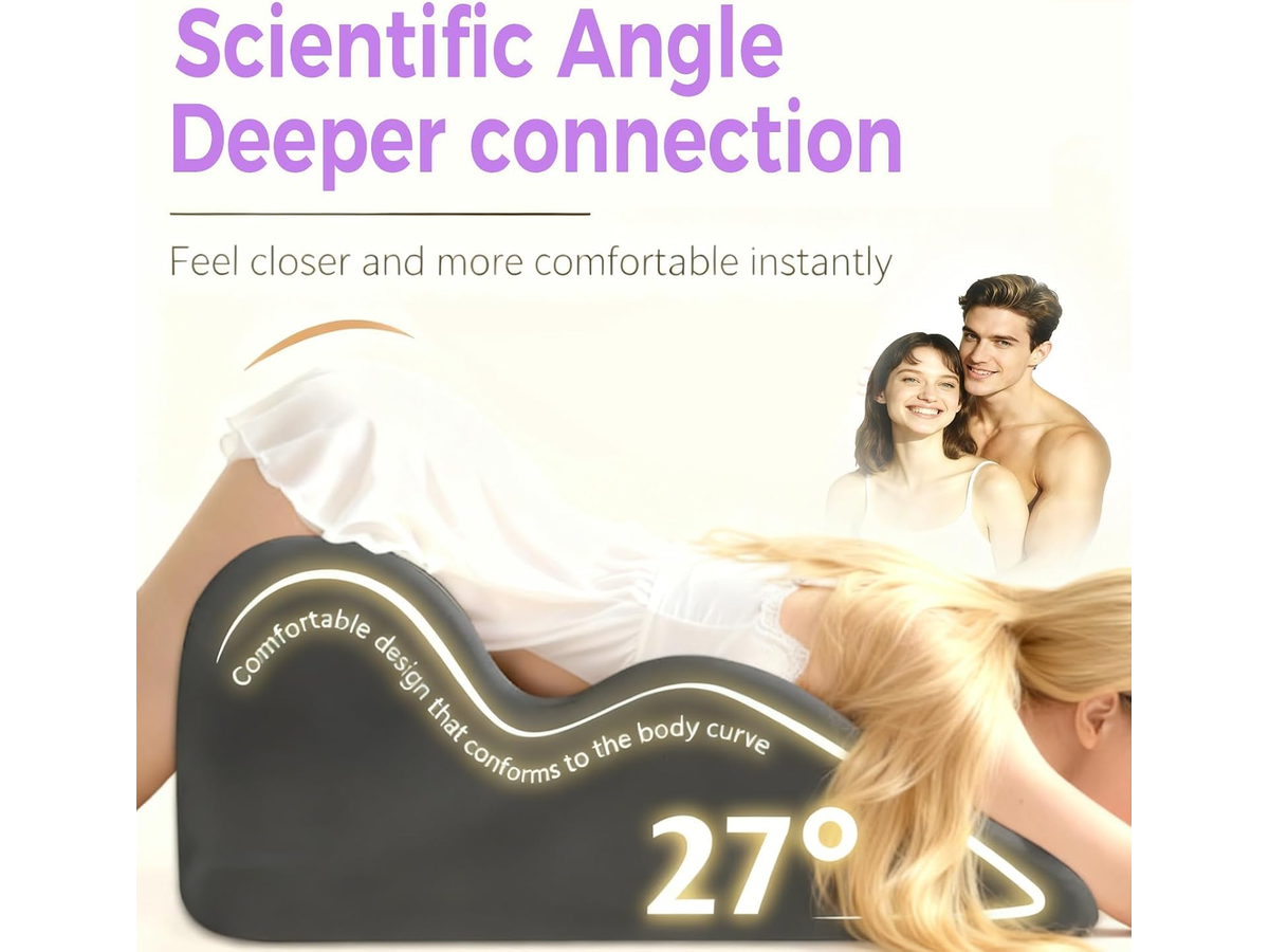 Sweet Spot Pillow Wedge Pillow 27° Memory Foam Support Pillow