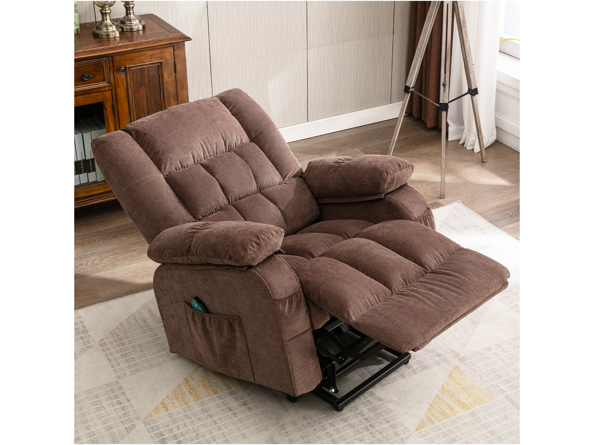 Power Lift Recliner Chair with Heat Massage USB Charging