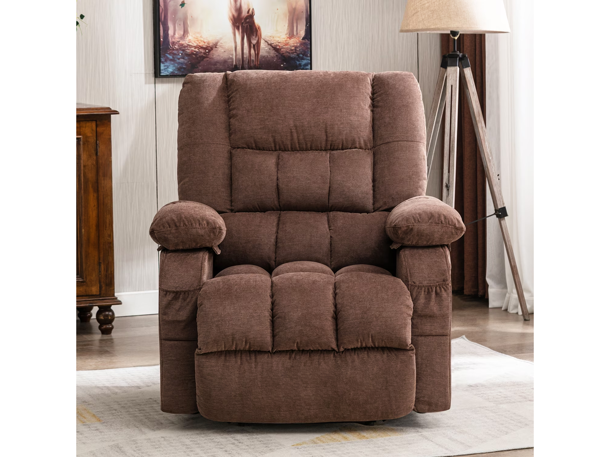 Power Lift Recliner Chair with Heat Massage USB Charging