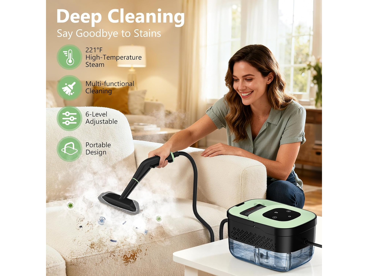 Portable Steam Cleaner 1500W Handheld Steamer