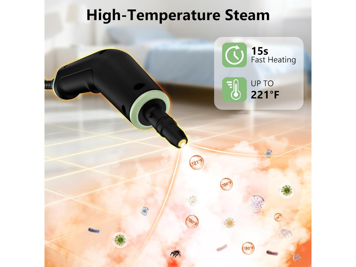 Portable Steam Cleaner 1500W Handheld Steamer