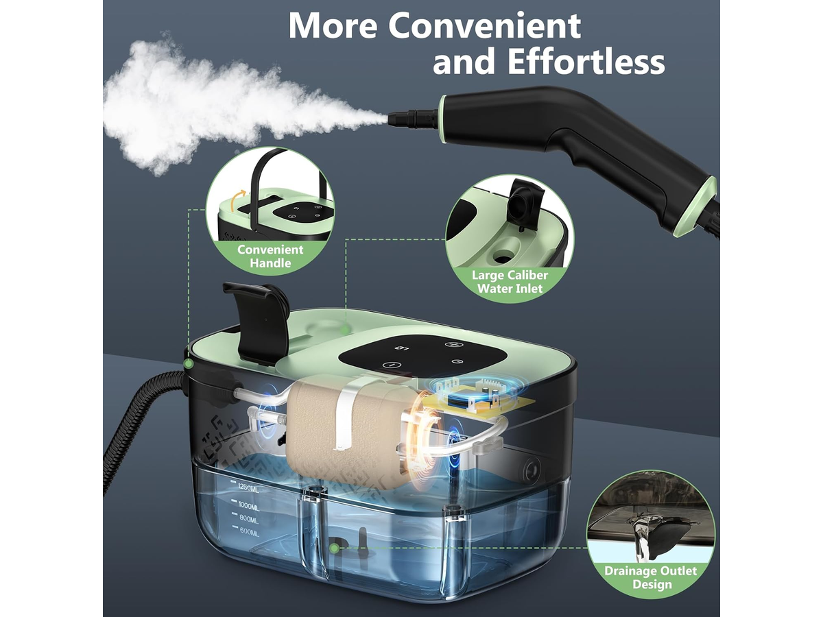 Portable Steam Cleaner 1500W Handheld Steamer