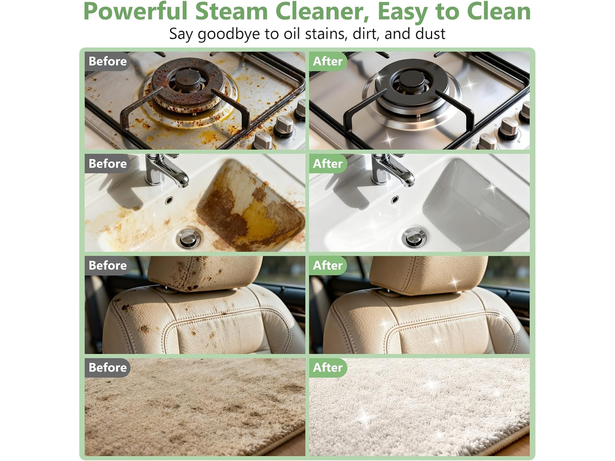 Portable Steam Cleaner 1500W Handheld Steamer