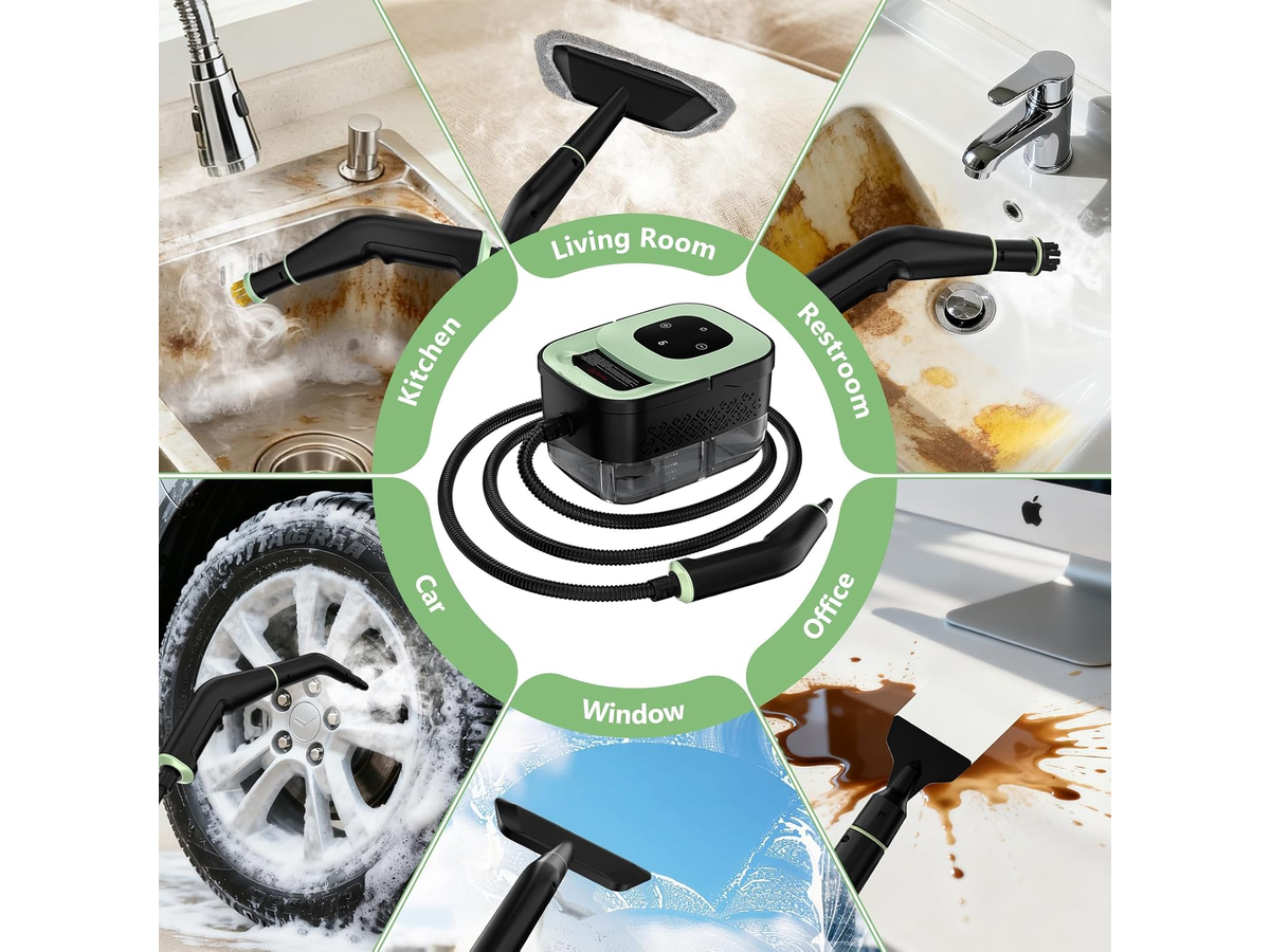 Portable Steam Cleaner 1500W Handheld Steamer