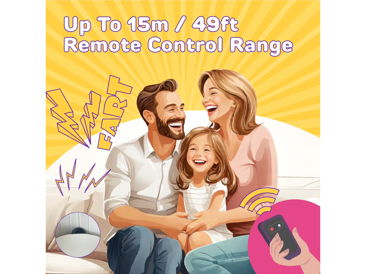 Fart Machine with Remote Control Pocket Size Realistic Sound Prank Maker
