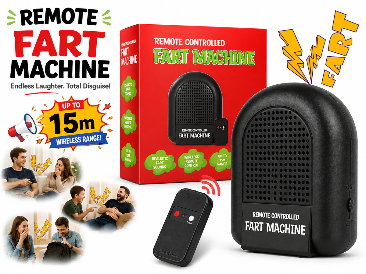 Fart Machine with Remote Control Pocket Size Realistic Sound Prank Maker