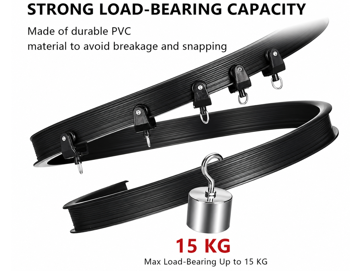 Ceiling Curved 5M Flexible Bendable Curtain Track