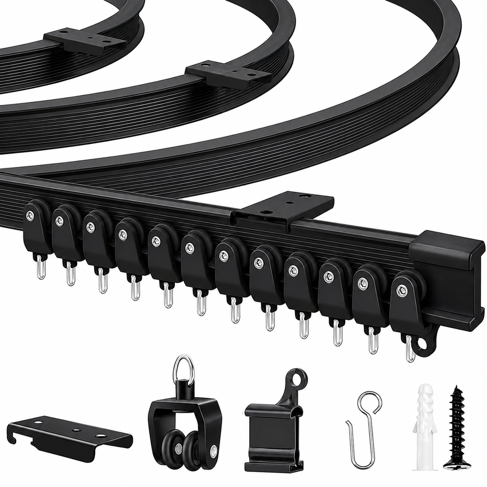 Ceiling Curved 5M Flexible Bendable Curtain Track