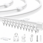 Bendable Ceiling Curtain Track 5M Flexible Ceiling Mount Curtain Rail
