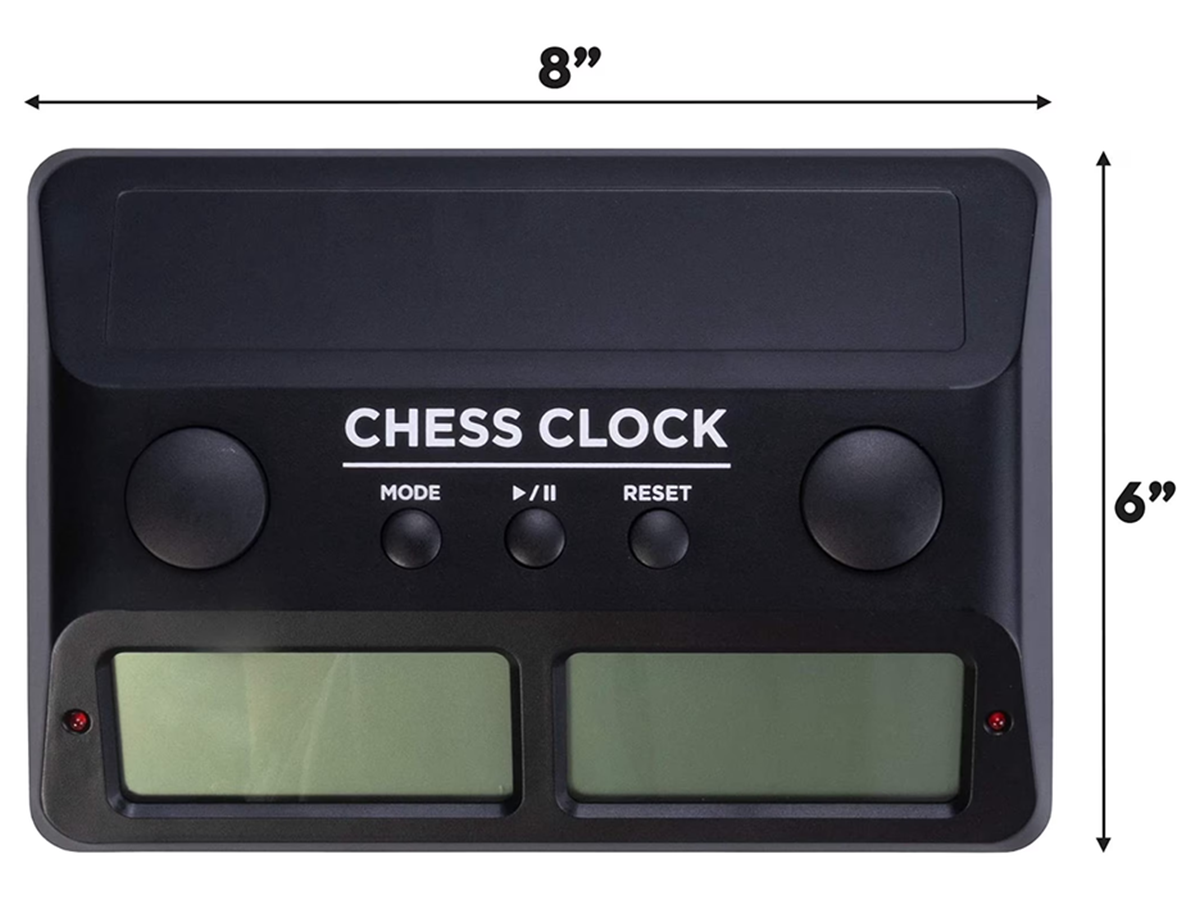 Digital Chess Clock Customisable Chess Timer for Tournament Play