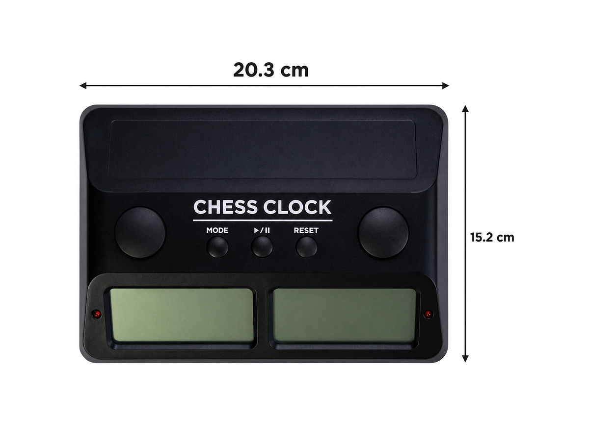 Digital Chess Clock Customisable Chess Timer for Tournament Play