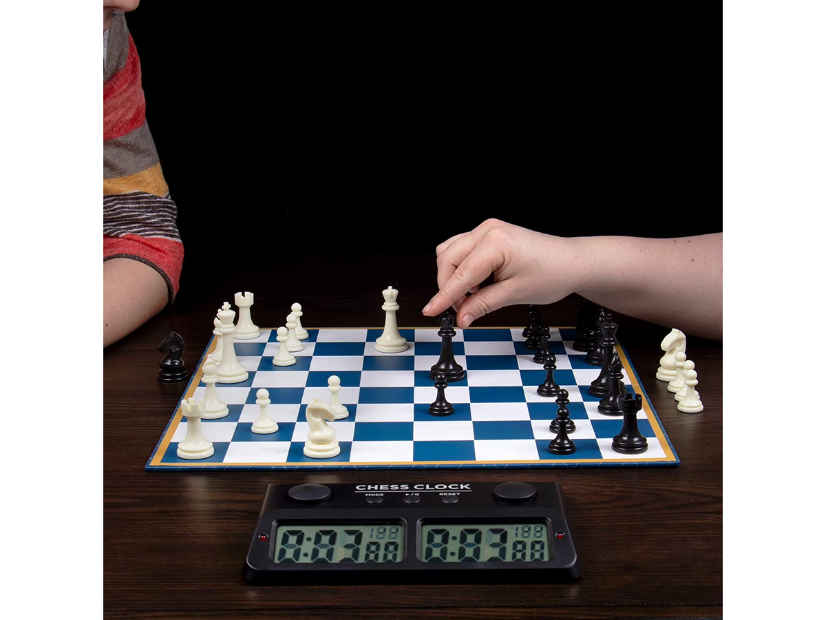 Digital Chess Clock Customisable Chess Timer for Tournament Play