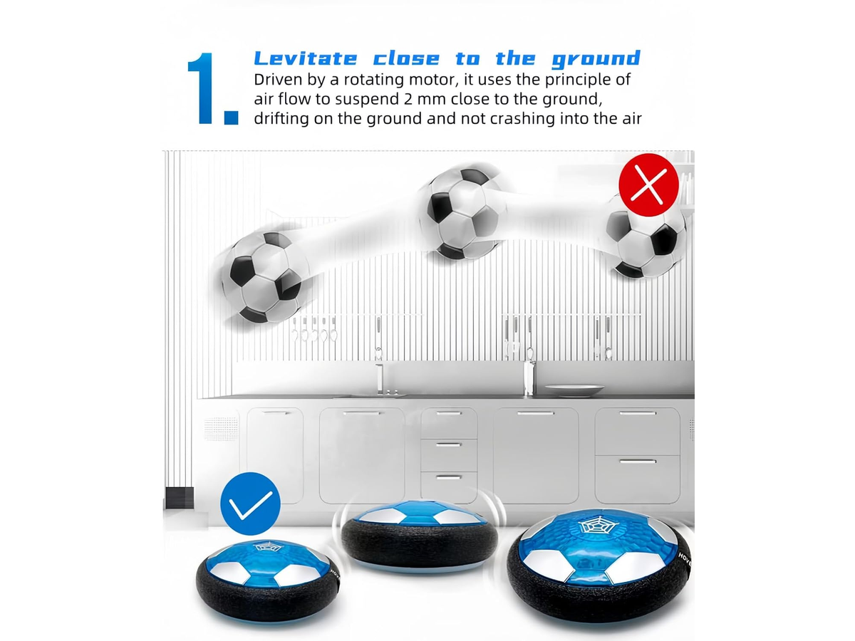 Hover Soccer Ball Set with LED Lights