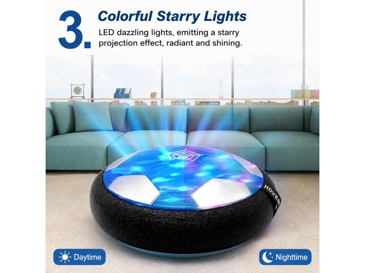 Hover Soccer Ball Set with LED Lights