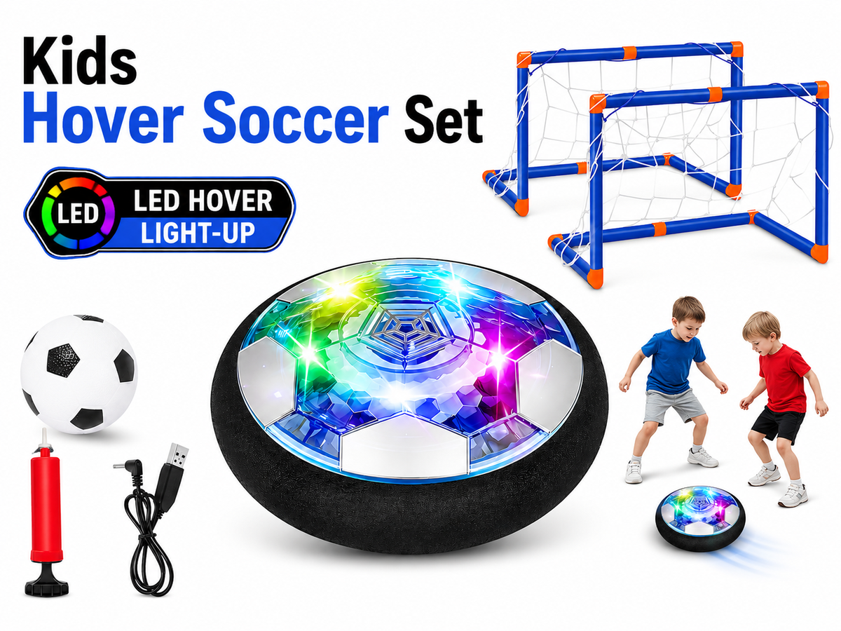 Hover Soccer Ball Set with LED Lights