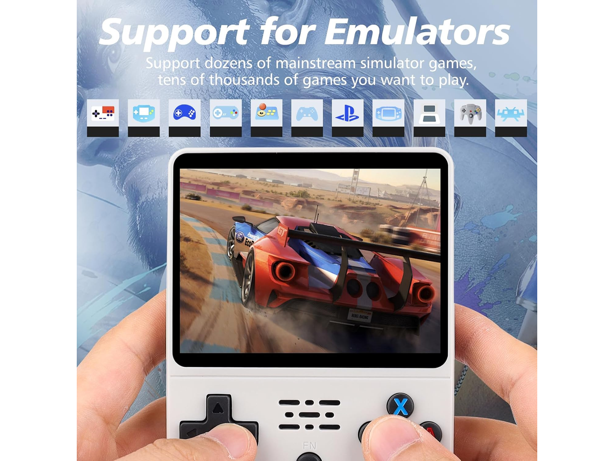 Portable Gaming Console R36S 3.5" HD LCD 128GB 30,000+ Games