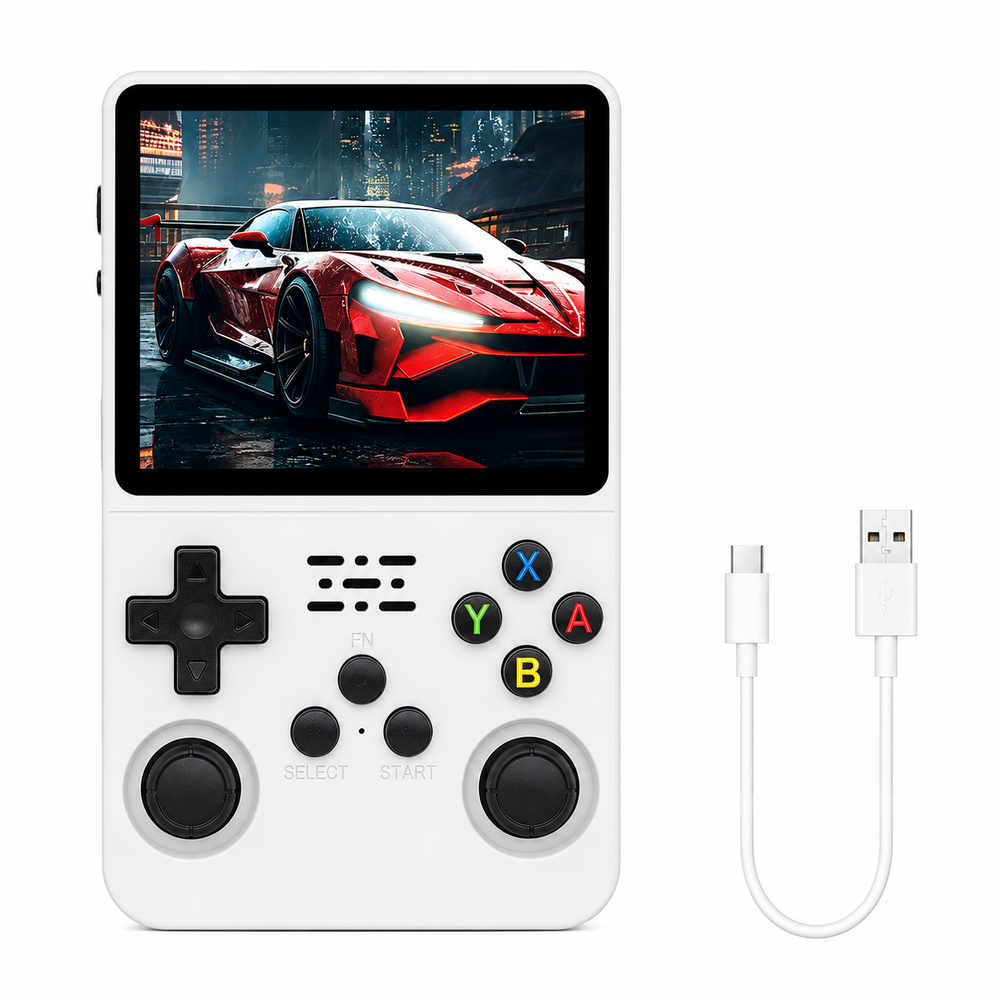 Portable Gaming Console R36S 3.5" HD LCD 128GB 30,000+ Games
