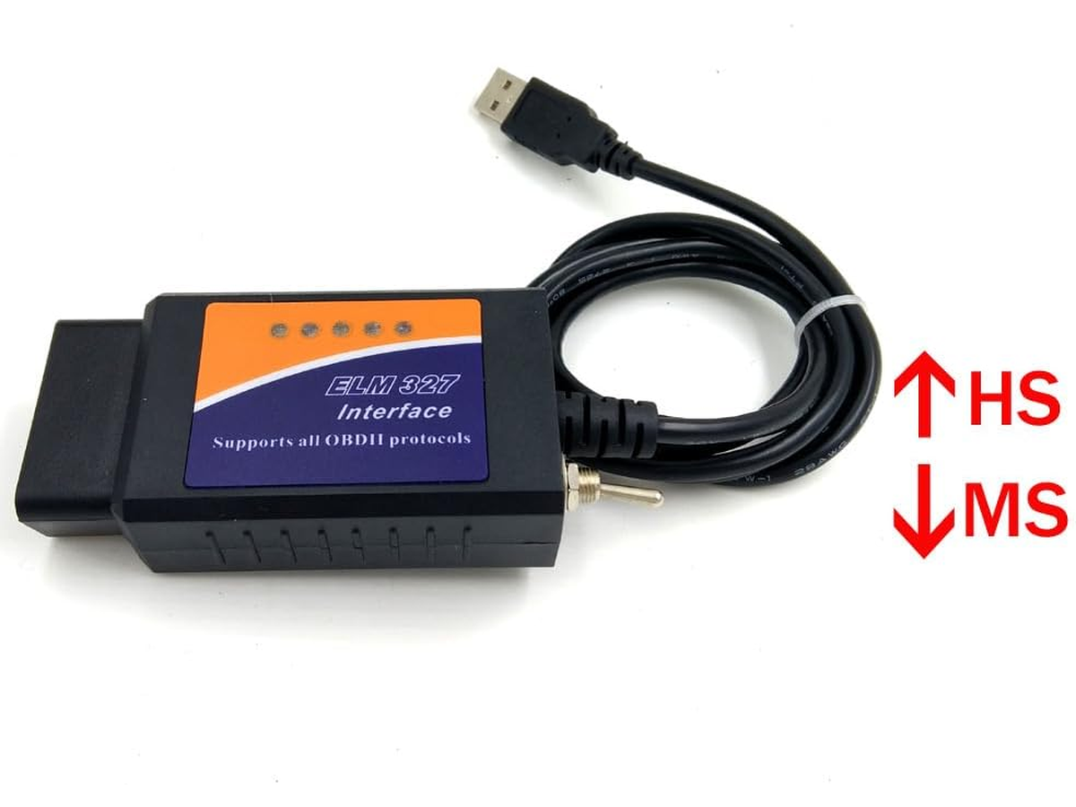 ELM327 FORScan OBD2 USB Adapter Switch for Ford Mazda