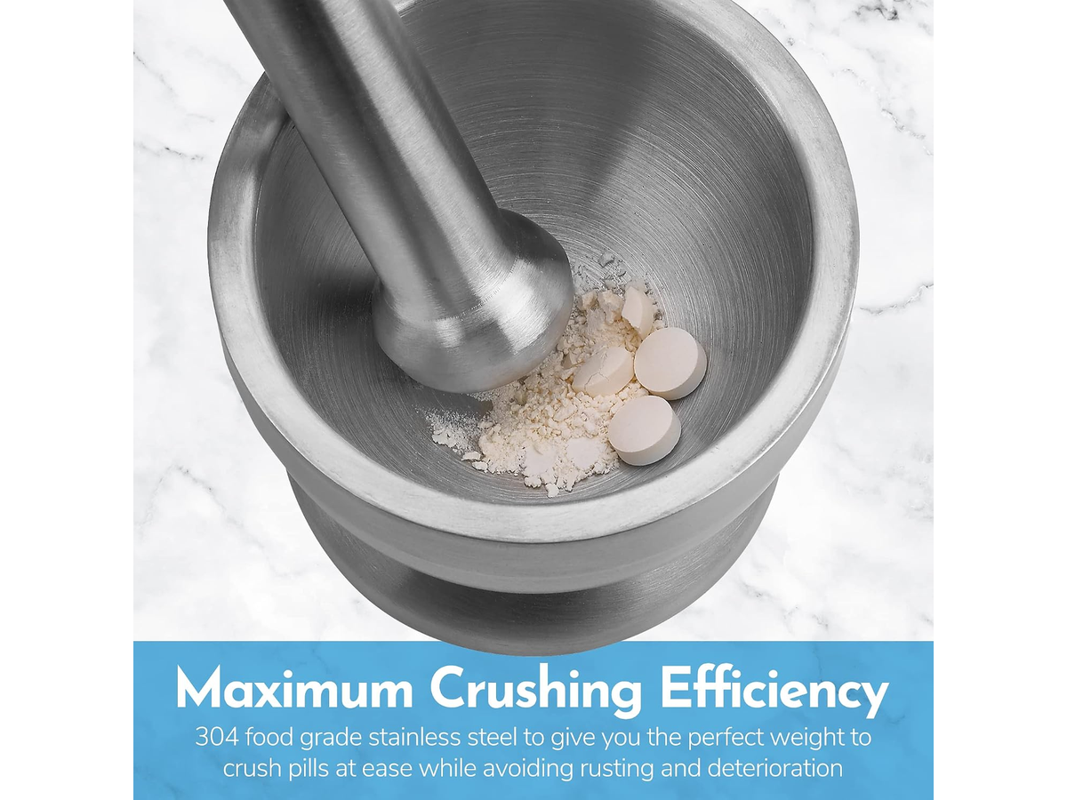 Pestle Pill Crusher Medicine Grinder 95mm