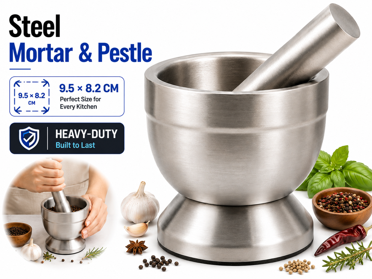 Pestle Pill Crusher Medicine Grinder 95mm