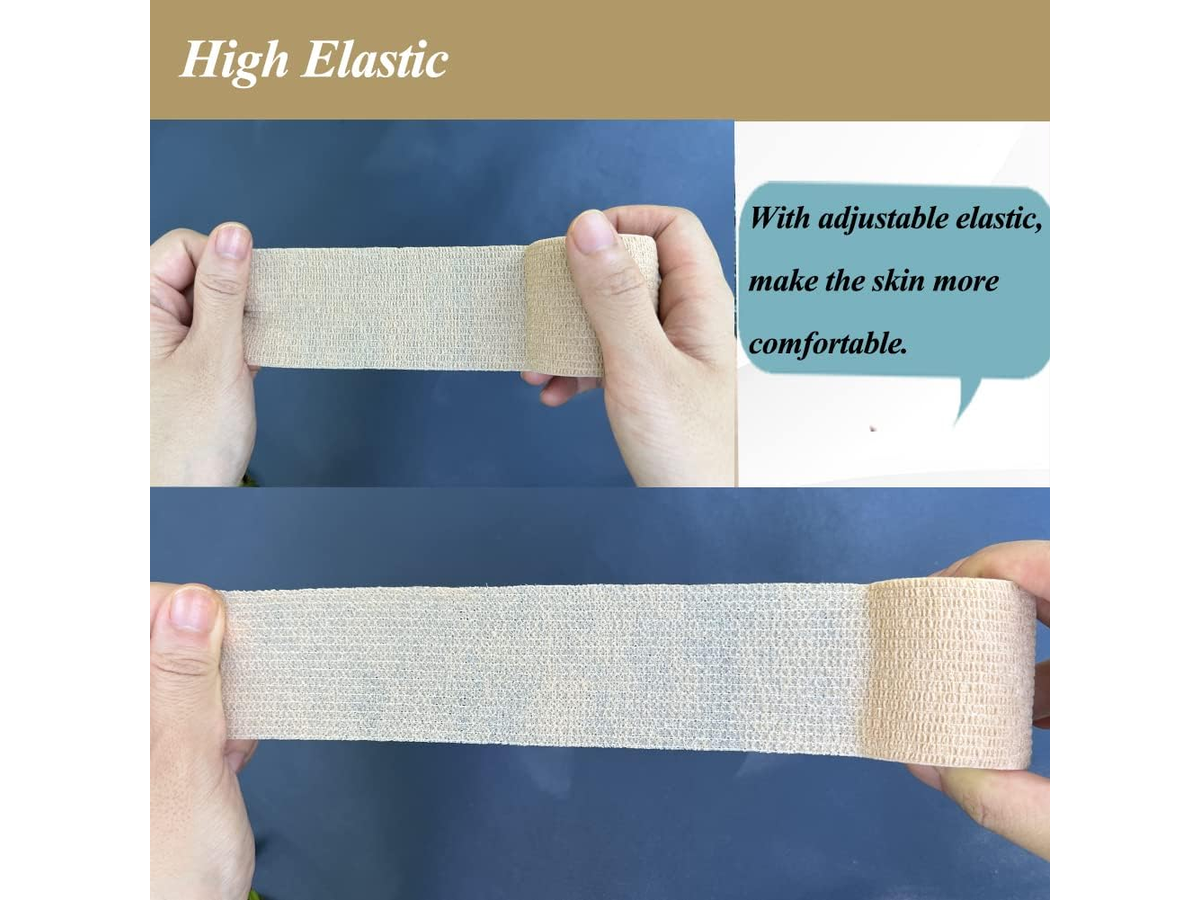 12 Pack Self-Adhesive Bandage Wrap 2 Inches