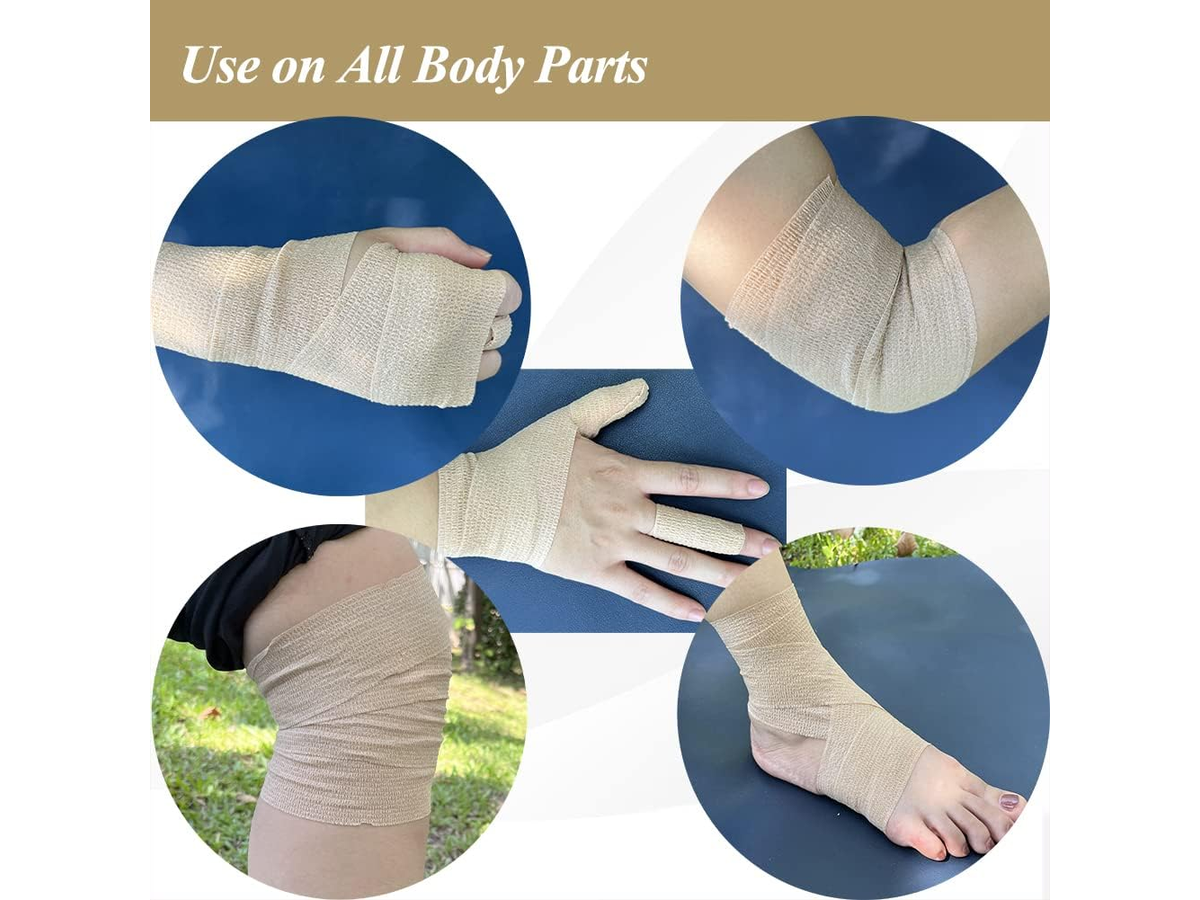 12 Pack Self-Adhesive Bandage Wrap 2 Inches