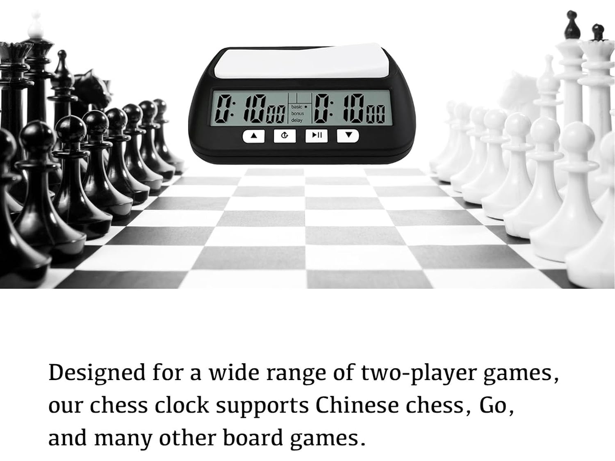 Professional Electronic Chess Timer with Alarm