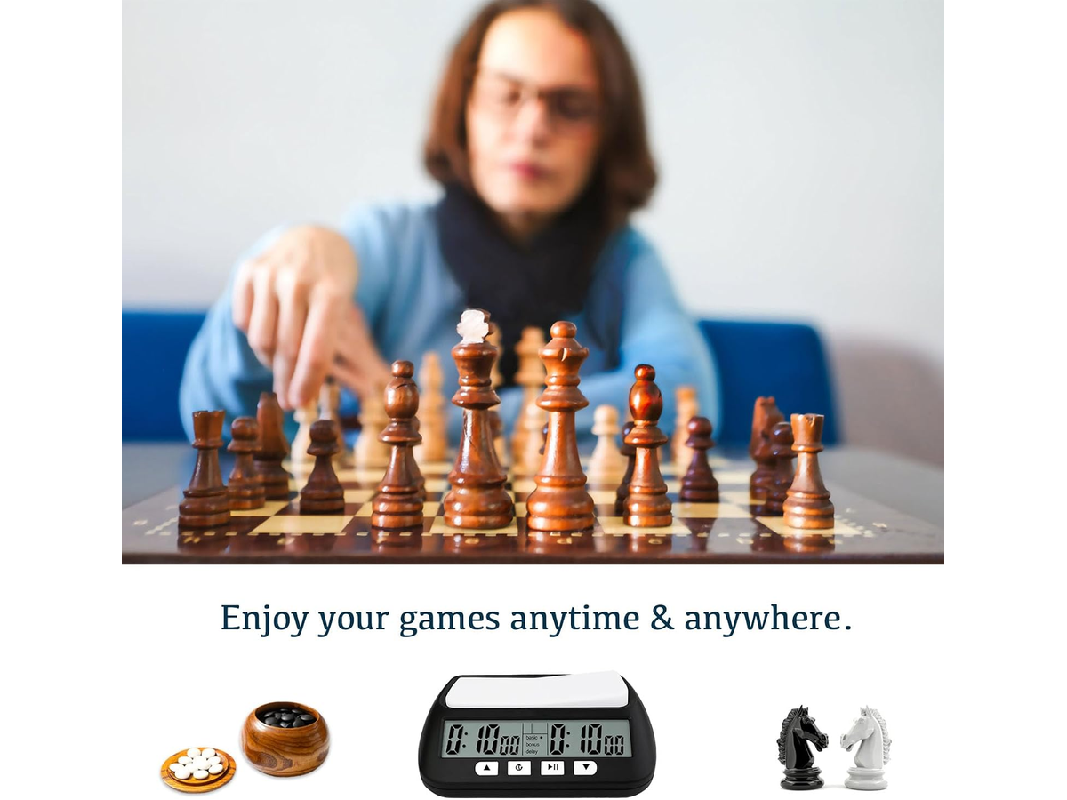 Professional Electronic Chess Timer with Alarm