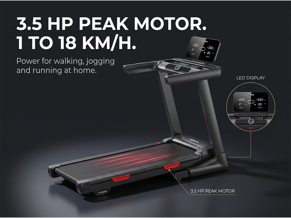 Electric Folding Treadmill 3.5HP