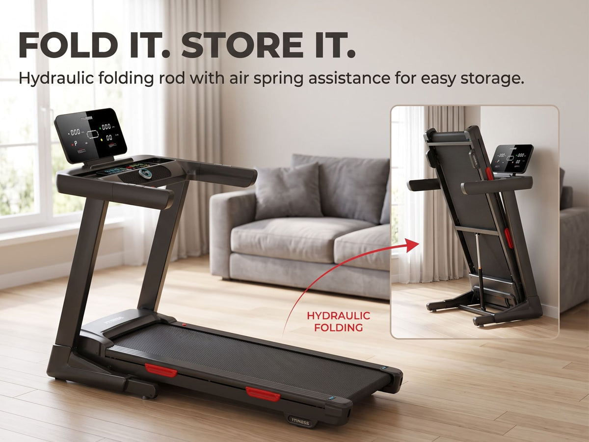 Electric Folding Treadmill 3.5HP
