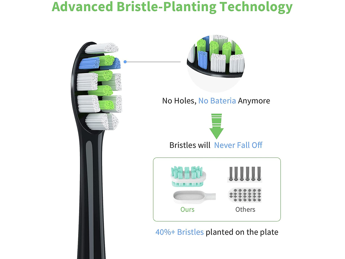 8 Pack Replacement Toothbrush Heads Philips Sonicare