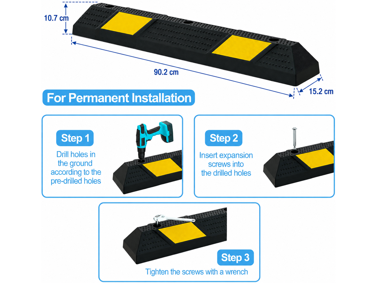 Parking Stoppers 2Pack
