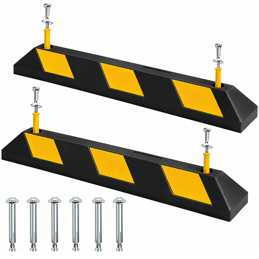2PCS Wheel Stop