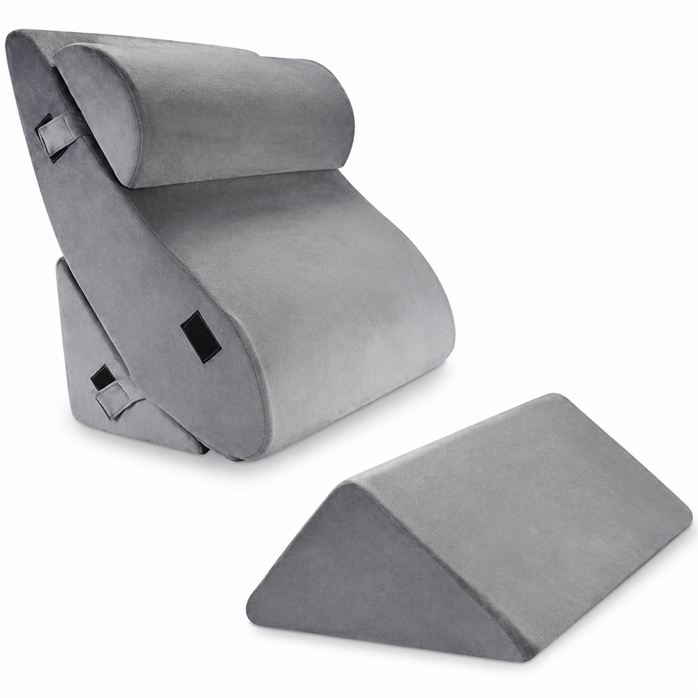 Wedge Pillow Set Memory Foam Bed Cushion