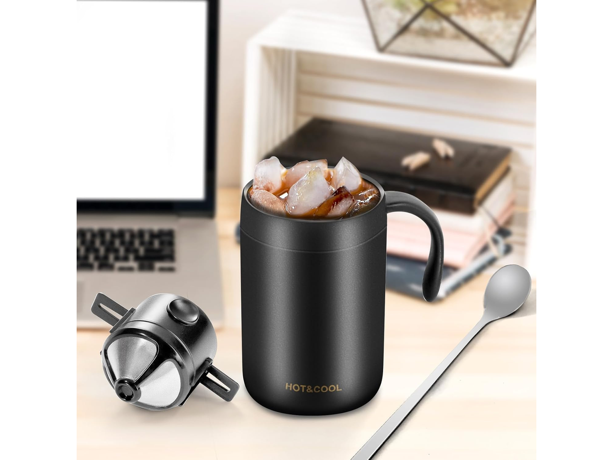 Camping Coffee Maker Pour Over Coffee Set Black