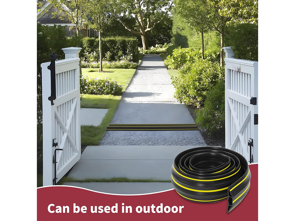 Floor Cable Protector 1M Heavy Duty 3 Channel Wire Cover