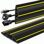 Floor Cable Protector 1M Heavy Duty 3 Channel Wire Cover