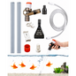 9 PCS Aquarium Gravel Cleaner Kit Siphon Water Changer