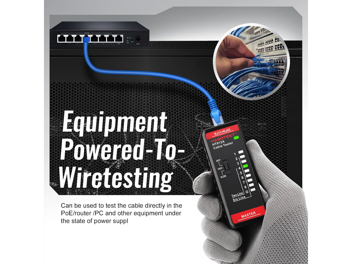 Network Cable Tester HABOTEST