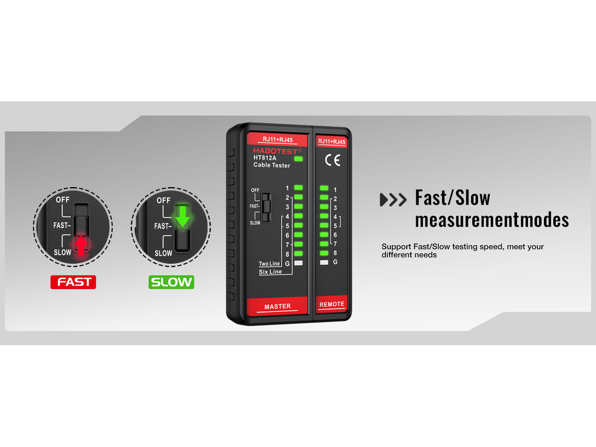 Network Cable Tester HABOTEST