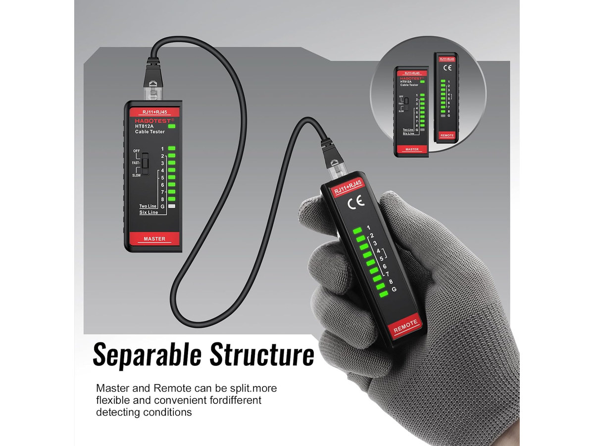 Network Cable Tester HABOTEST