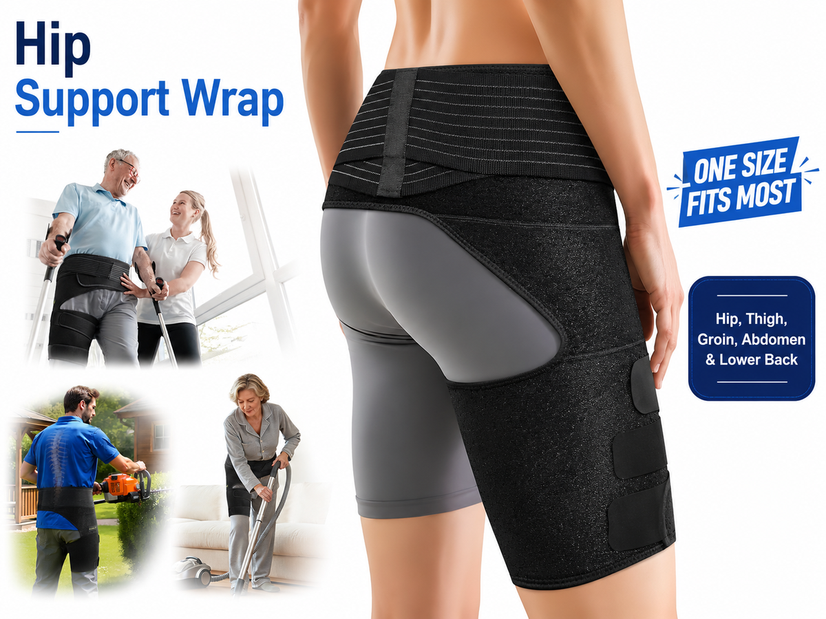 Hip Brace for Women & Men Compression Support Wrap