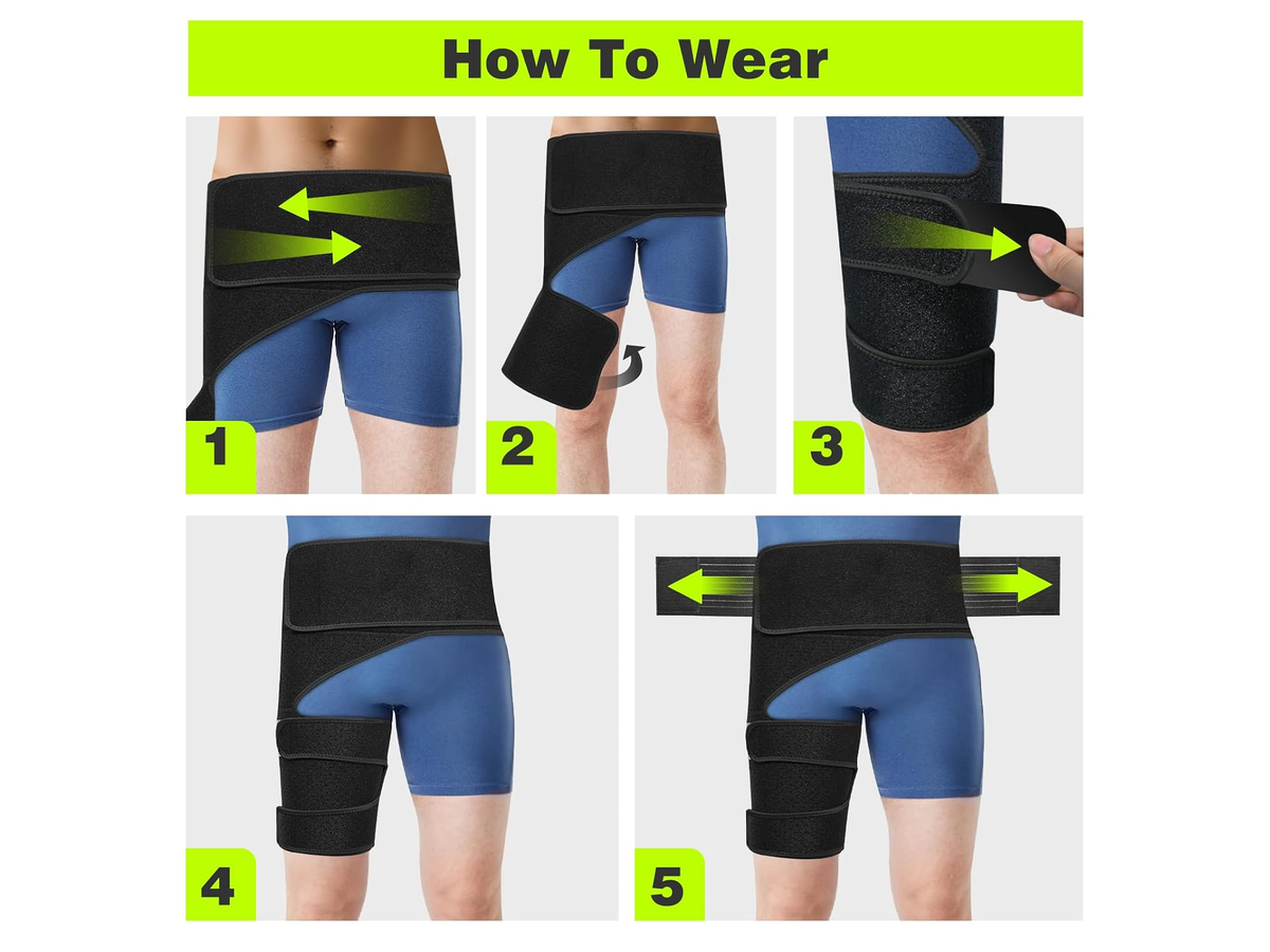 Hip Brace for Women & Men Compression Support Wrap