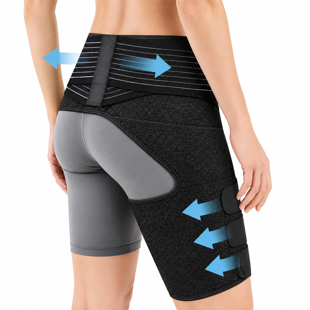 Hip Brace for Women & Men Compression Support Wrap