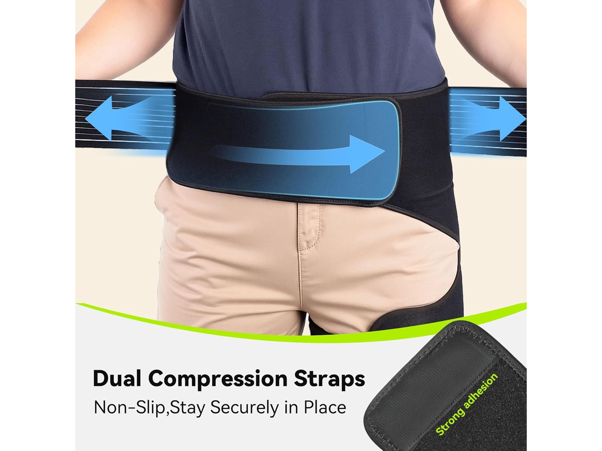 Hip Brace left Adjustable Compression Support Wrap