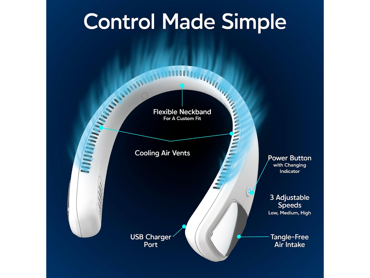 Neck Fan Portable Personal Air
