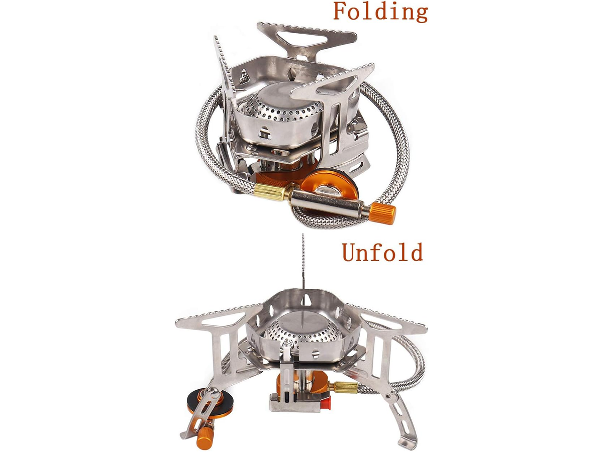 Camping Stove 3500W Backpacking Gas Stove