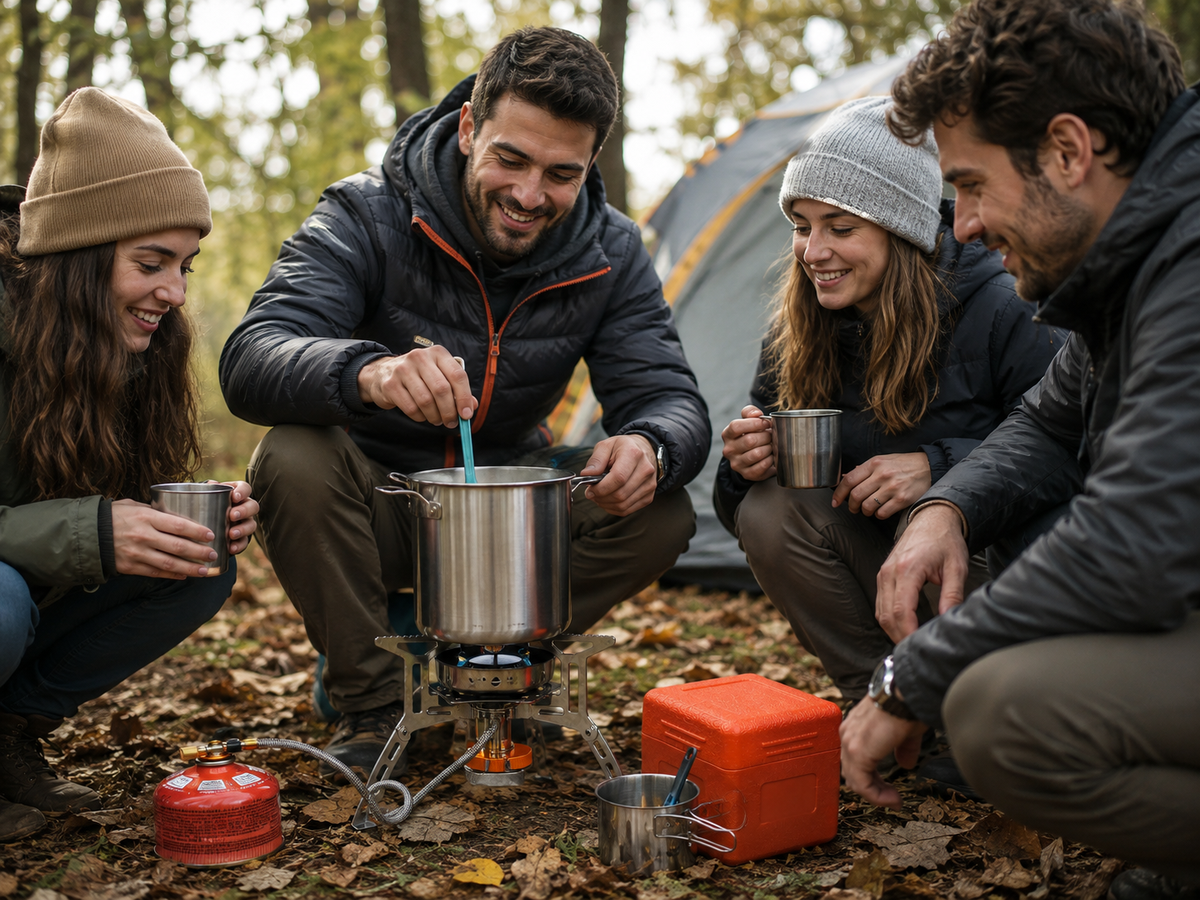 Camping Stove 3500W Backpacking Gas Stove
