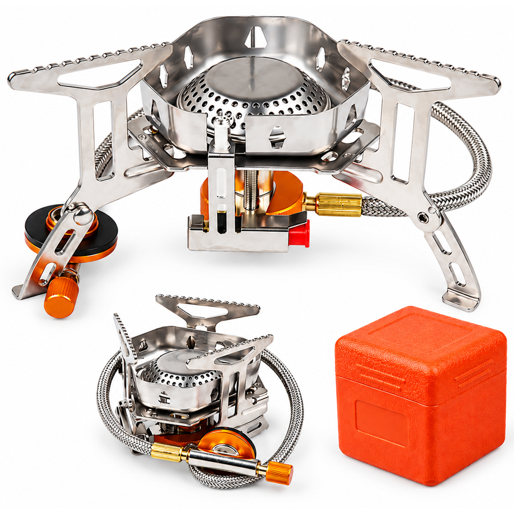 Camping Stove 3500W Backpacking Gas Stove