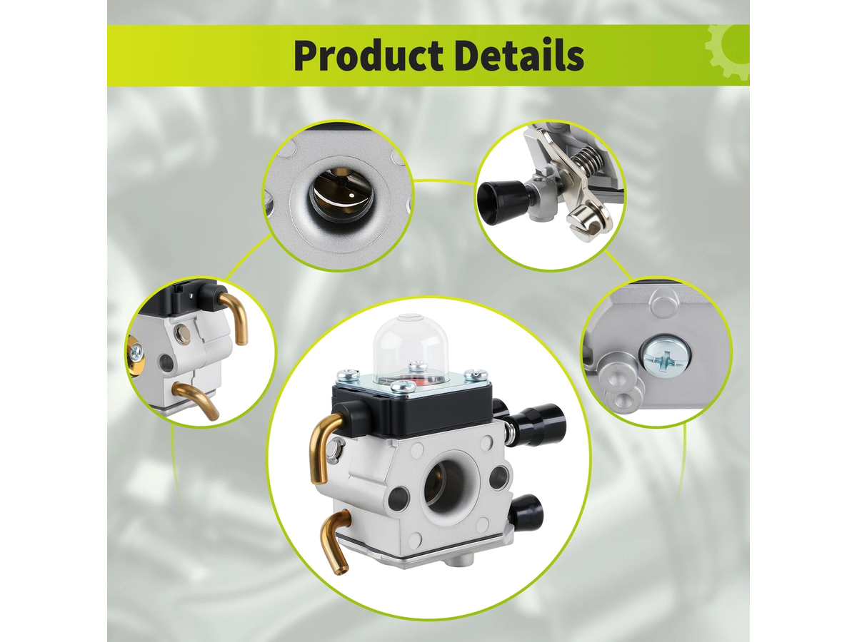 Carburetor Carb Air Fuel Filter Set